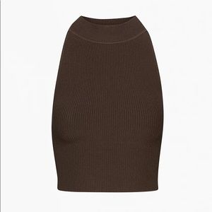 Aritzia Babaton Sculpt Knit Tank / Halter Top
